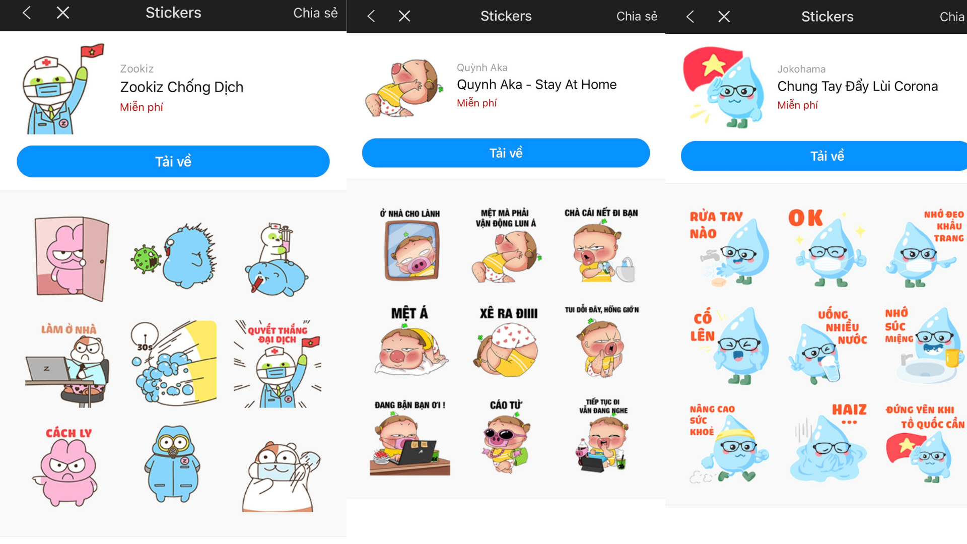 ý nghĩa sticker trên zalo 1